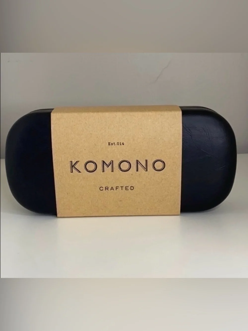 Komono Men's Sunglasses in Black Tortoiseshell with Dark Lenses